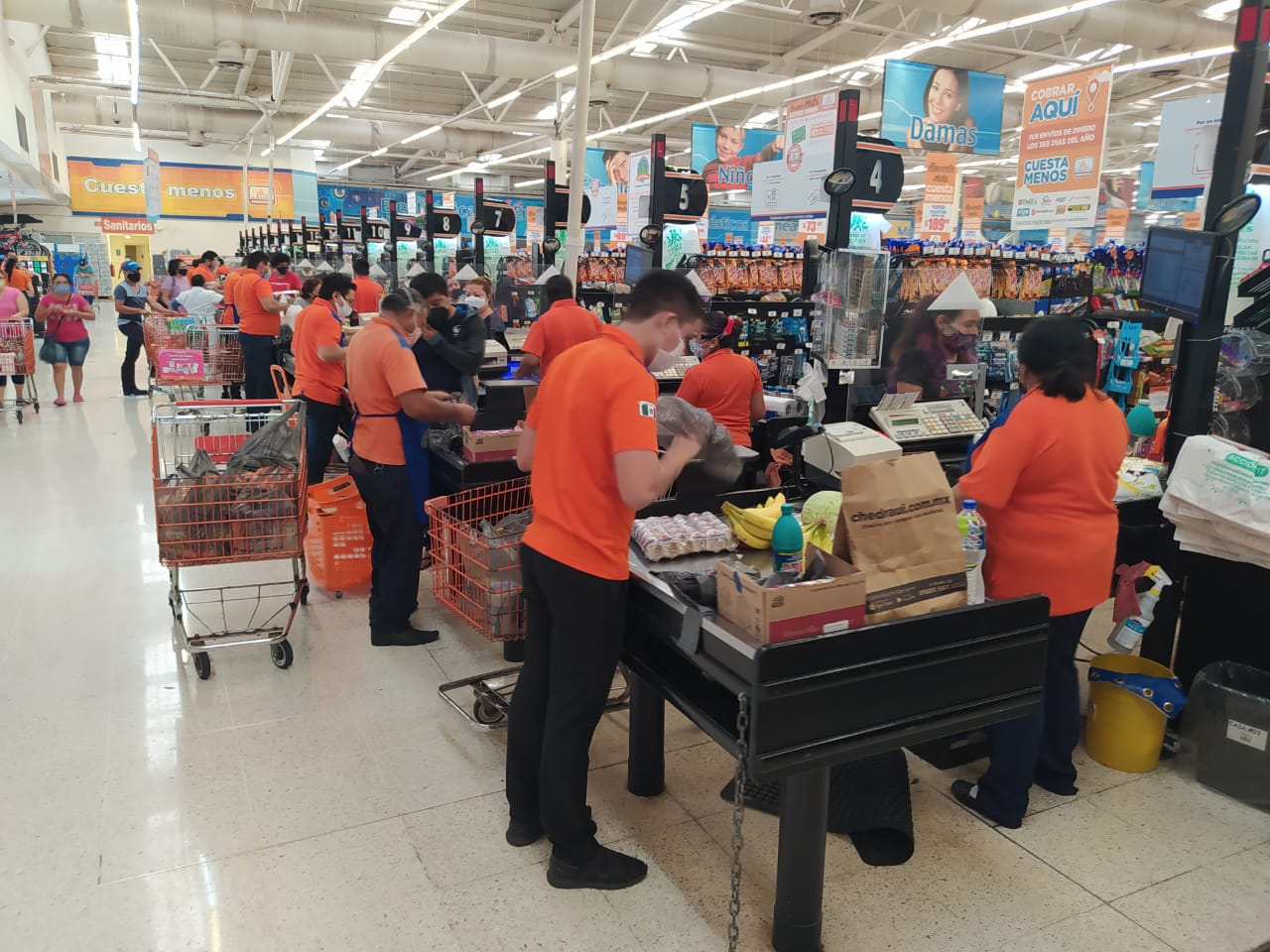 Piden no hacer compras de pánico; podría generar desabasto de productos